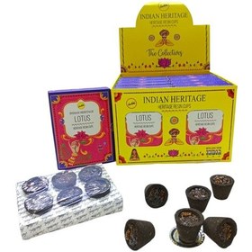 Resim Sreevani Cups Bahçe Dış Mekan Tütsü Lotus Reçine 