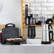 Resim Schafer Diva Elektronik Çeyiz Seti (4'lü Set: Çay Makinesi, Tost Makinesi, Blender Set, Türk Kahve Makinesi) 