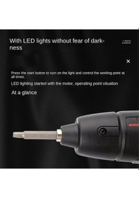 Resim Xurunkeji Ev Tipi Elektrikli Tornavida Şarj Edilebilir Akülü Darbeli Matkap Mini Akülü Elektrikli Matkap Tornavida Seti 