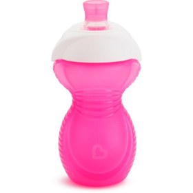 Resim Munchkin Tıklama Kilitli Uçlu Alıştırma Bardağı 296 ml 9 Ay+ Pembe 