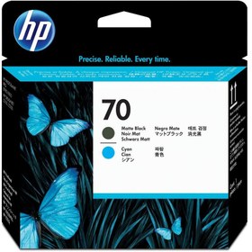 Resim HP 70 C9404a Mat Siyah Ve Mavi Baskı Kafası 