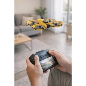 Resim Bşr Tech Aircraft T21P Drone Çift Kamera 1080P Hd Ekranlı Kumanda Brushless Motor 20DK Uçuş Fpv 