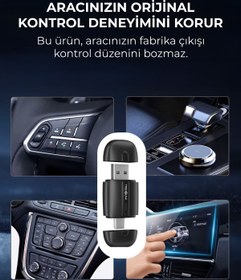 Resim Teknoloji Gelsin Kablosuz CarPlay ve Android Auto Apple ve Android Uyumlu 2in1 Tak Çalıştır Multimedya Adaptör 