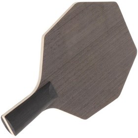 Resim Suntek Masa Tenisi Raketi Ahşap Altıgen El Yapımı Oyun 