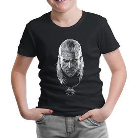 Resim The Witcher 3 - Toxicity Siyah Çocuk Tshirt 