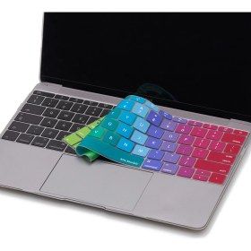 Resim McStorey Laptop Macbook Pro Klavye Kılıf US(ABD) İngilizce Baskılı A1534 A1708 ile Uyumlu Dazzle 