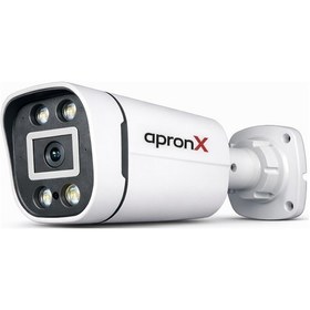 Resim Apronx Ax-bn260s 6mp 2.8mm Full Color Mikrofonlu Bullet Ip Kamera 