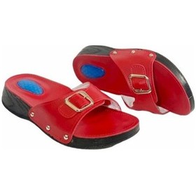 Resim Medikaltec Topuk Dikeni Terliği Kırmızı 38 Numara 