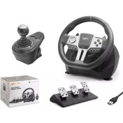 Resim Pxn V9 Oyun Direksiyonu Pc, Ps4, Ps3 Xbox One Xbox Series Nintendo Switch Uyumlu 