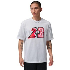 Resim Nike Jordan Erkek T-Shirt Beyaz 