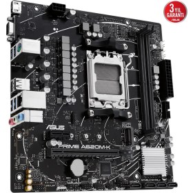 Resim ASUS PRIME A620M-K DDR5 6400+(OC) HDMI VGA M.2 AM5 