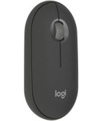 Resim Logitech M350s Pebble 2 Bluetooth Kablosuz Sessiz Kompakt Mouse - Siyah Diğer 
