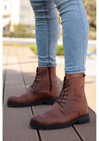 Resim Daxtors D460 Soğuk Geçirmez Kışlık Fermuarlı Unisex Bot Kauçuk Taban Sağlam Garantili Ürün 21kdaxfd4600001-30 001 