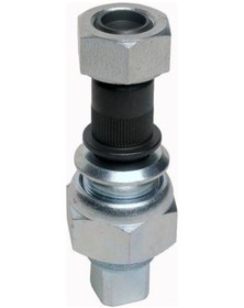 Resim MONREAL 20407 Bijon Saplama Somun Arka Sol 4 Parça Yekpare Külahlı Isuzu Nnl / Npr 75 