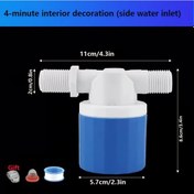 Resim Willowhaven 1 Adet Otomatik Şamandıralı Vana Su Tankı Ve Havuzları İçin Dolup Taşmayı Önler 