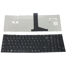 Resim Toshiba Uyumlu C75-A-101, C75-A-102, C75-A-10J Notebook Klavye Siyah TR 
