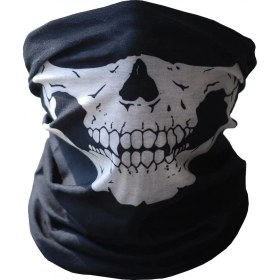 Resim MiraLive Motorcu Boyunluk Baf Buff Bandana 25X48 cm Model 7 