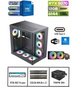 Resim RAMTECH BİLGİSAYAR CHEEKY İ7 14700F | Rtx 5070 | 32Gb Ram | 1TB M2 Nvme SSD Sıvı Soğutmalı -Win 11 Pro Gaming Masaüstü 
