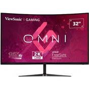 Resim VIEWSONIC VX3218C-2K GAMING MONITOR 31,5 1ms 165Hz VA 2560x1440 2K 250 HDMI DP 16:9 80M:1 16.7M HOPARLOR 3 KENAR CERCEVESIZ 1500R KAVIS FREESYNC PREMIUM FLICKER FREE MAVI ISIK FILTRESI TILT VESA 