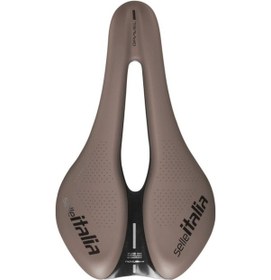 Resim Selle Italia Novus Evo Boost Gravel Bisiklet Selesi L3 Kahverengi 