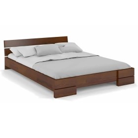Resim Nepal Ahşap Çam Masif Ahşap Karyola 90X190 