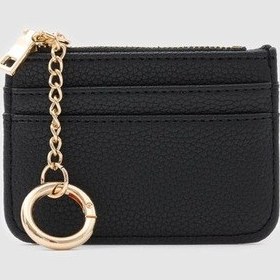 Resim Shule Bags Nook Fermuarlı Charm Kartlık Siyah 