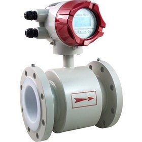 Resim S-Meter Mag Flow Tef/ss/l/ Dn125 Elektromanyetik Debimetre 