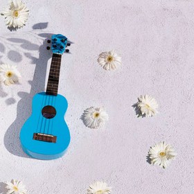 Resim Kozmos KUK-102-BL Soprano Ukulele Mavi 