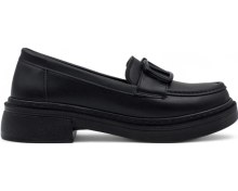 Resim Wıssente 1810 Toka Detaylı Kadın Loafer Siyah 