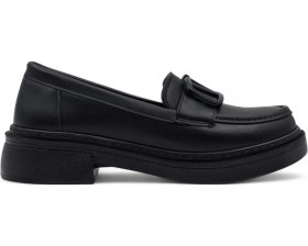 Resim Wıssente 1810 Toka Detaylı Kadın Loafer Siyah 