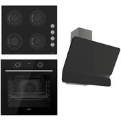 Resim Fryart Serisi Airfry Pişirme Siyah Ankastre Set (CS205 - XE63CS - D080) Ferre