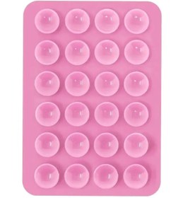 Resim Osqar Telefon Tutucu Ahtapot Vantuz Beyaz Renk Gerçek 3m Yapışkanlı Pembe 