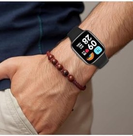 Resim Xiaomi Redmi Watch 3 Uyumlu Spor Şık Tasarımlı Kayış Yumuşak Jel Kayış Kordon Lacivert 