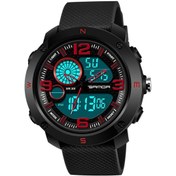 Resim Sones Skmeı 2116 Çok İşlevli Erkek 30m Su Geçirmez Moda Günlük Kuvars Saat Mavi Çelik 