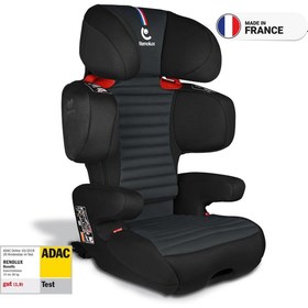 Resim Renolux Renofix Softness Isofix 15-36 Kg Oto Koltuğu Siyah - Siyah / 4-11 Yaş 