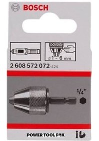 Resim Bosch 2608572072 Anahtarsız Uç Takma Mandreni 1-6 MM 