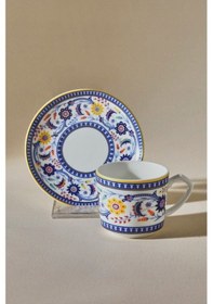 Resim Karaca Ihlamur 2 Kişilik Kahve Fincan Takımı 80 ml 