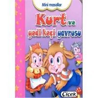 Resim Mini Masallar - Kurt Ve Yedi Keçi Yavrusu 