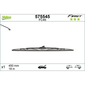 Resim Valeo SILECEK SETI FIRST 450MM (ADET) 