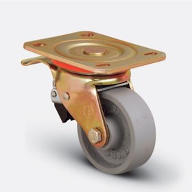 Resim Emes 80 Lik Frenli Teker Döküm Ağir Yük Tekeri Sanayi Tipi 