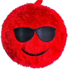 Resim Avessa Pt-02 Peluş Futbol Topu Kırmızı 
