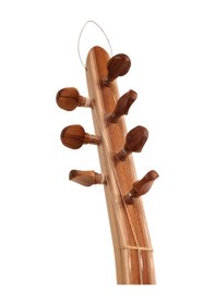 Resim Telli Çalgı Yapım Uzun Sap Oyma Dut 46 Tekne Profesyonel Divan Bağlama 