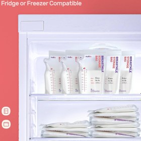 Resim 80 Adet Anne Sütü Torbası, 250 ml BPA İçermez, Dondurulabilir, Çift Fermuarlı 