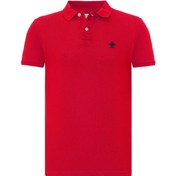 Resim Routefield Partisan Erkek Kırmızı Polo Tişört 