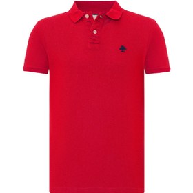 Resim Routefield Partisan Erkek Kırmızı Polo Tişört 