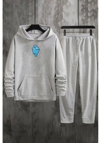 Resim Unisex Su Avatar Eşofman Takımı Gri 