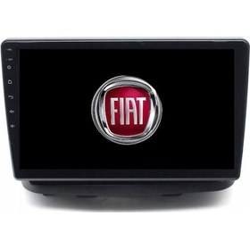 Resim Fiat Doblo Araç Multimedya Android Ekran Carplay Navigasyon Double Teyp 2+32 9" 05-10 Black Cadence 