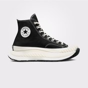 Resim Converse Chuck 70 At Cx Platform Unisex Siyah Sneaker Düz A03277c Siyah 