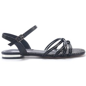 Resim Nine West Mabera 5fx Siyah Kadın Düz Sandalet 000000000101928937 Siyah 