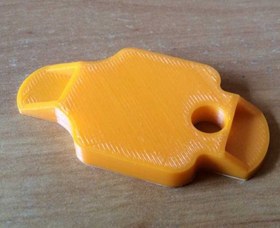 Resim Dyson Süpürge Fırça Sökme Aparatı Organik Plastikten Aparat Turuncu 